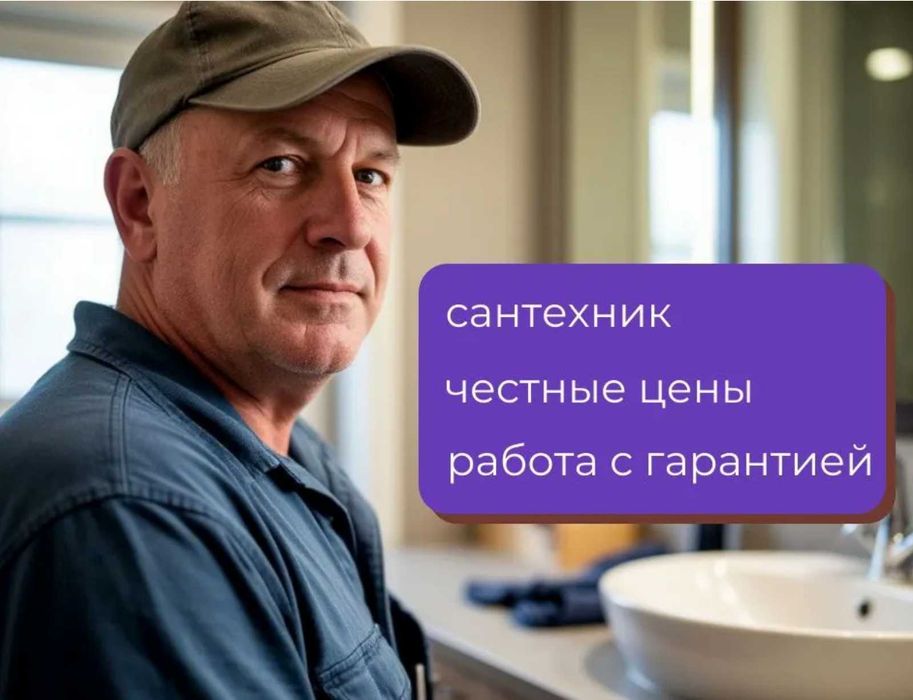 Сантехник профессиональные услуги недорого