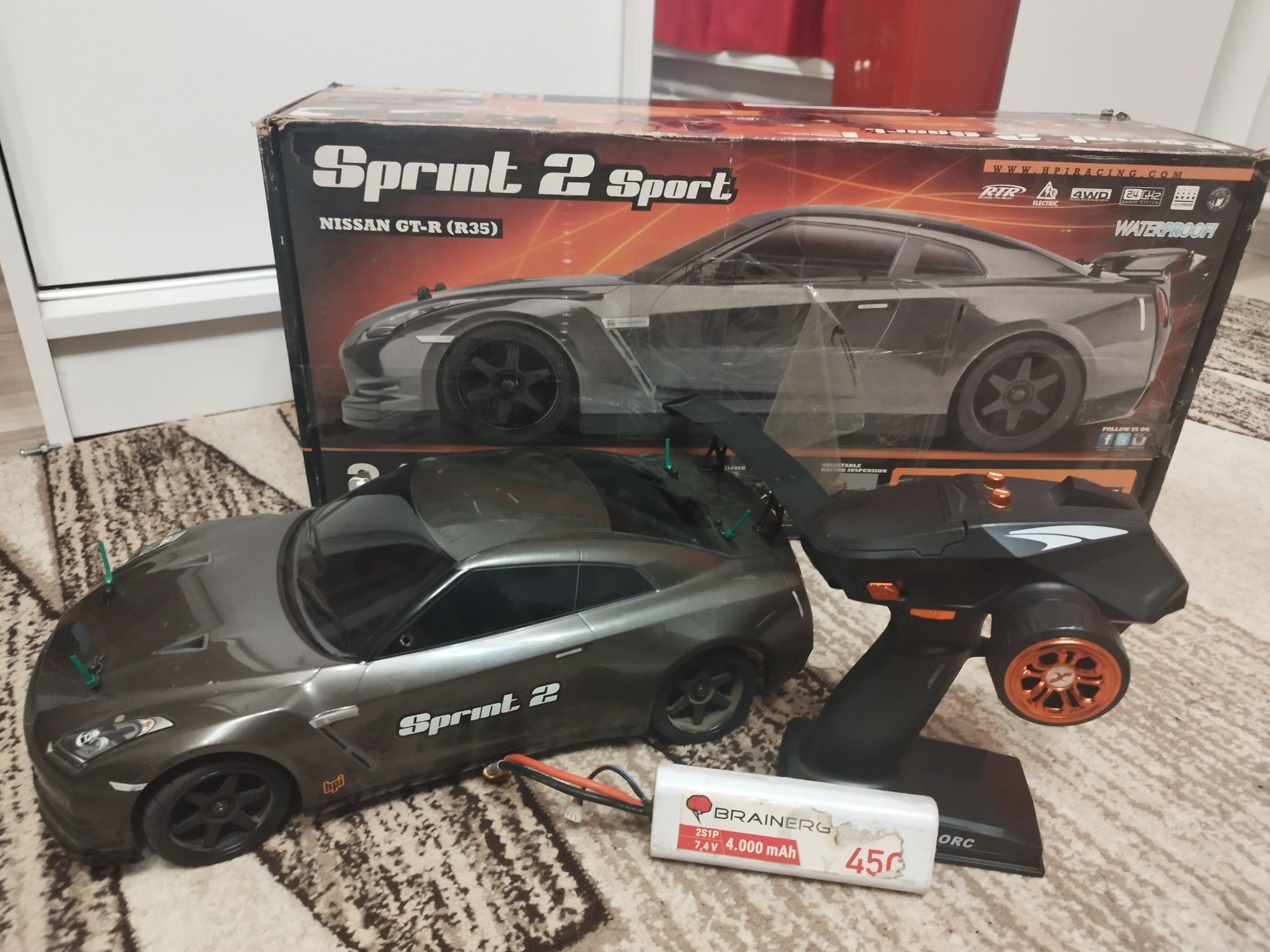 Masina cu teledomanda hpi racing sprint 2 sport 1/10