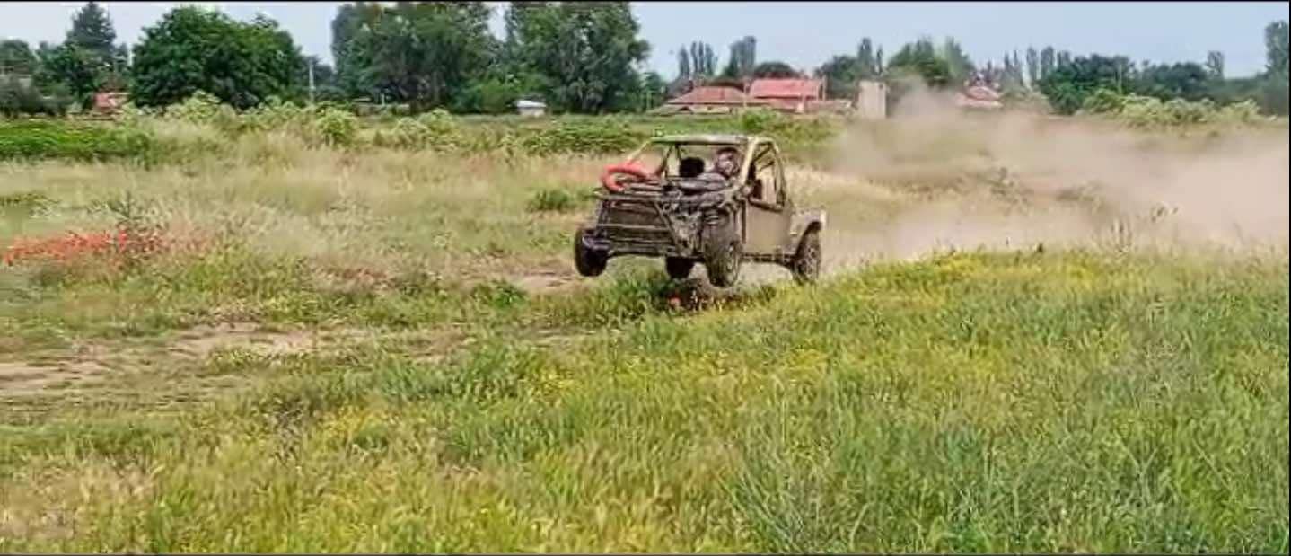 Бъги самоделка за полето или гората