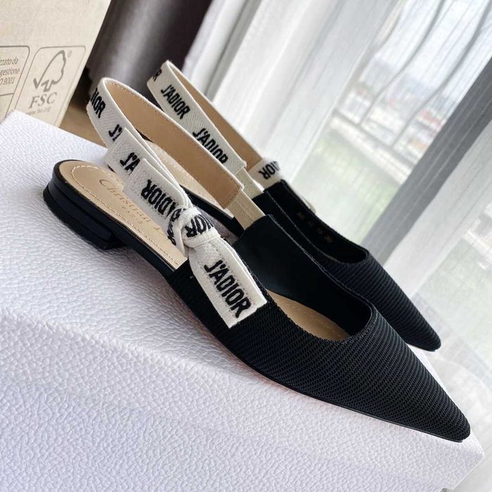 Sandale Christian Dior J'Adior flat, marimi 38,39, pantofi Premium