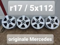 Jante aluminiu r17 / gama MERCEDES/ 5x112 / ET 48,5