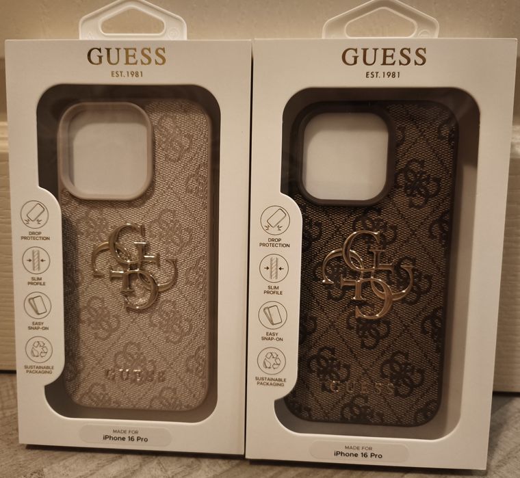Оригинален калъф на Guess за iPhone 16 Pro