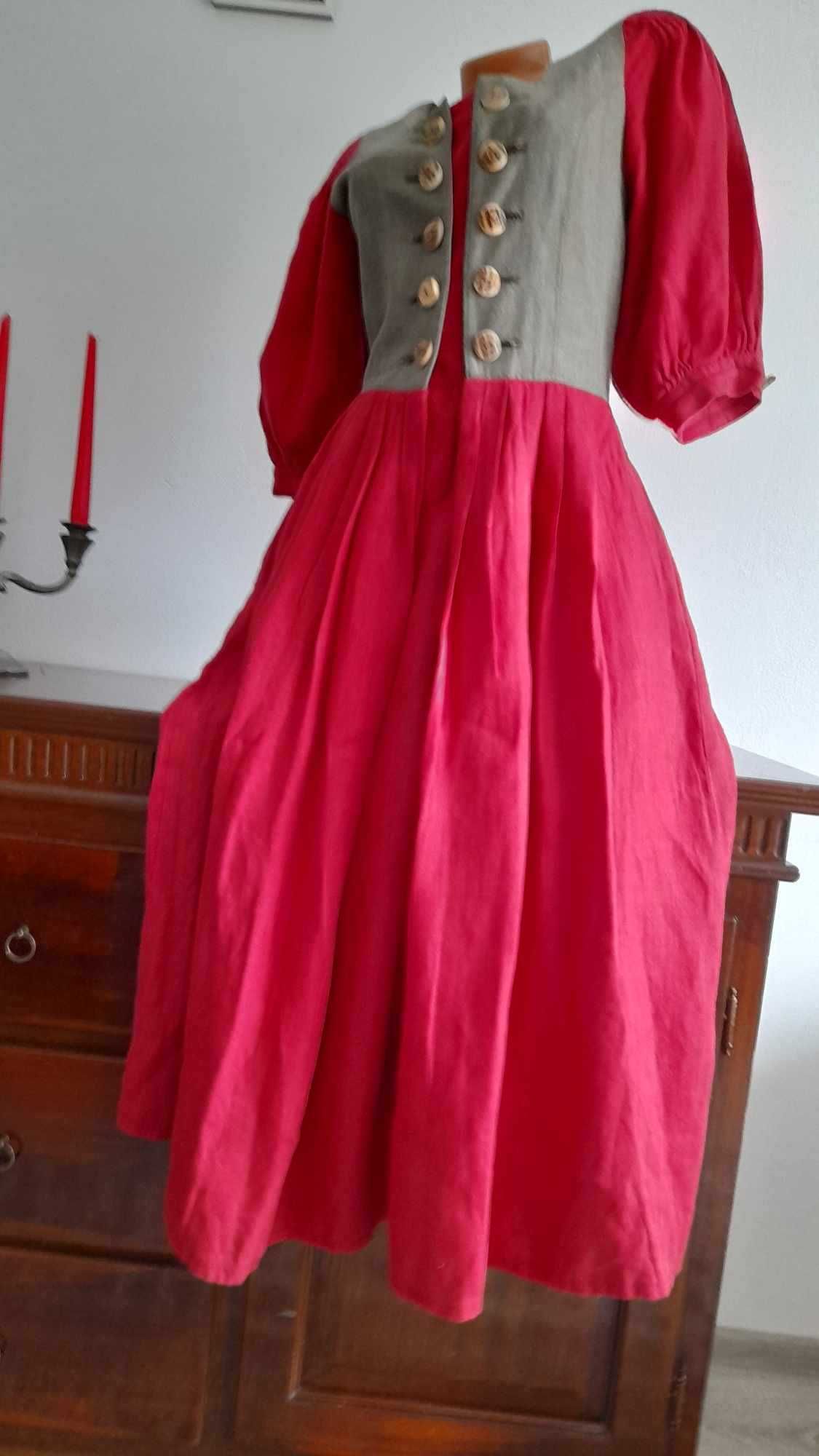Deosebita rochie  traditionala stil vintage ”Krista Moden”