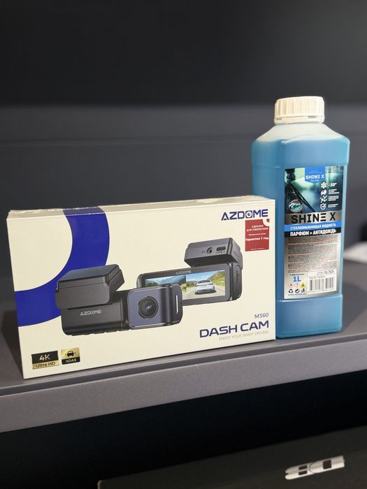 Teyes by Azdome m360 model wifi gps 4k 2х канальный регистратор