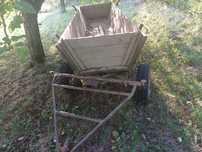 Vand caruta dupa tractor !