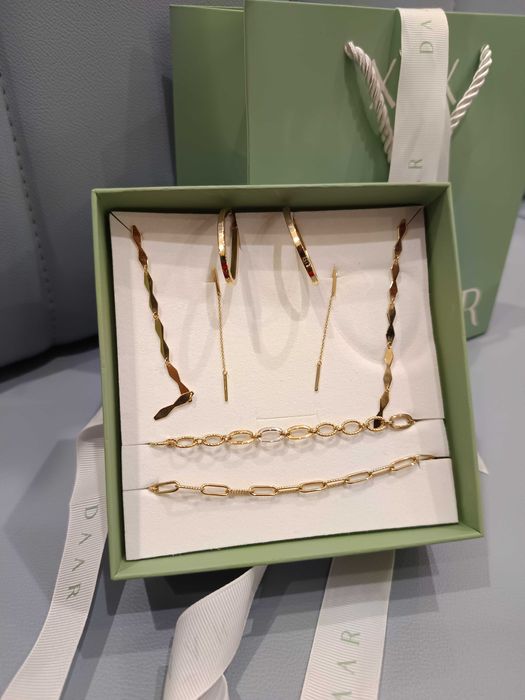 Bratari și cercei dama aur 14K