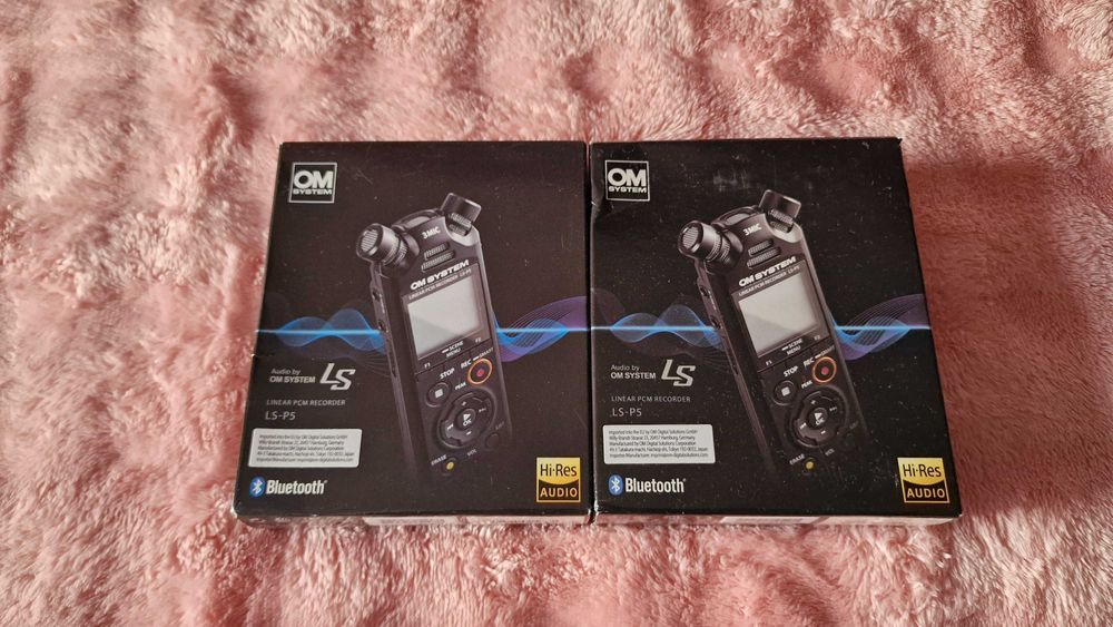 OM SYSTEM LS-P5 Linear PCM Recorder sigilat