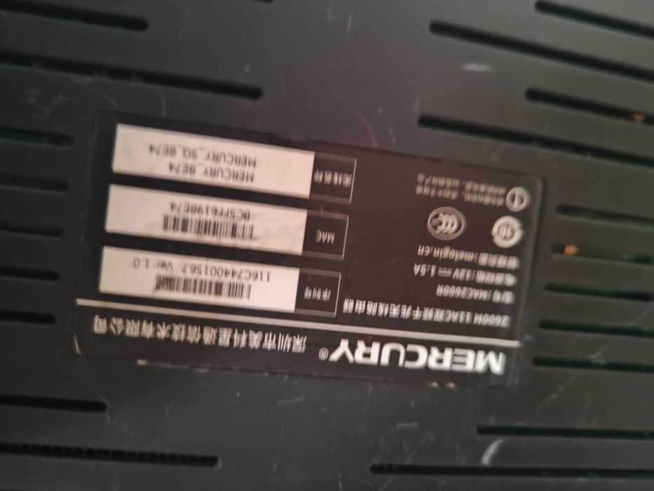 Mercury 2600 8ta shox wifi