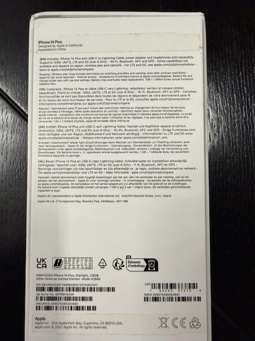 IPhone 14 Plus 128 GB