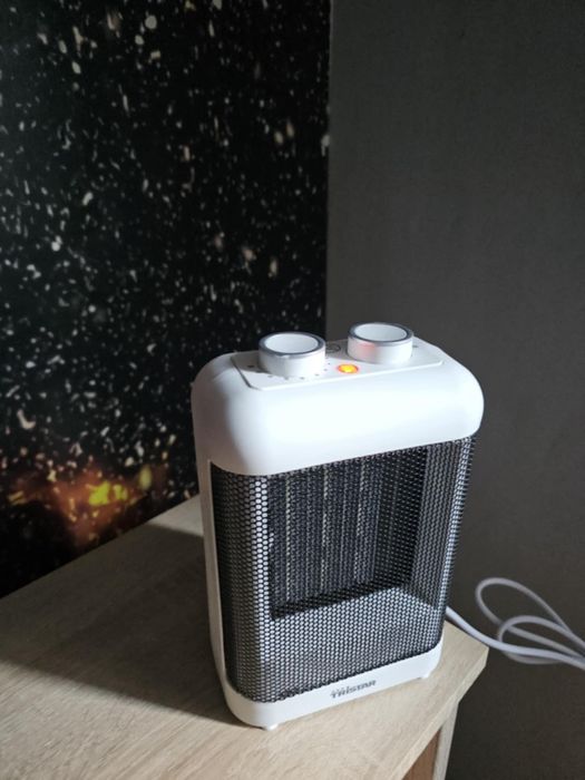 НОВ Керамичен вентилаторен нагревател TriStar pr-3846w, 1500w, бял, 16