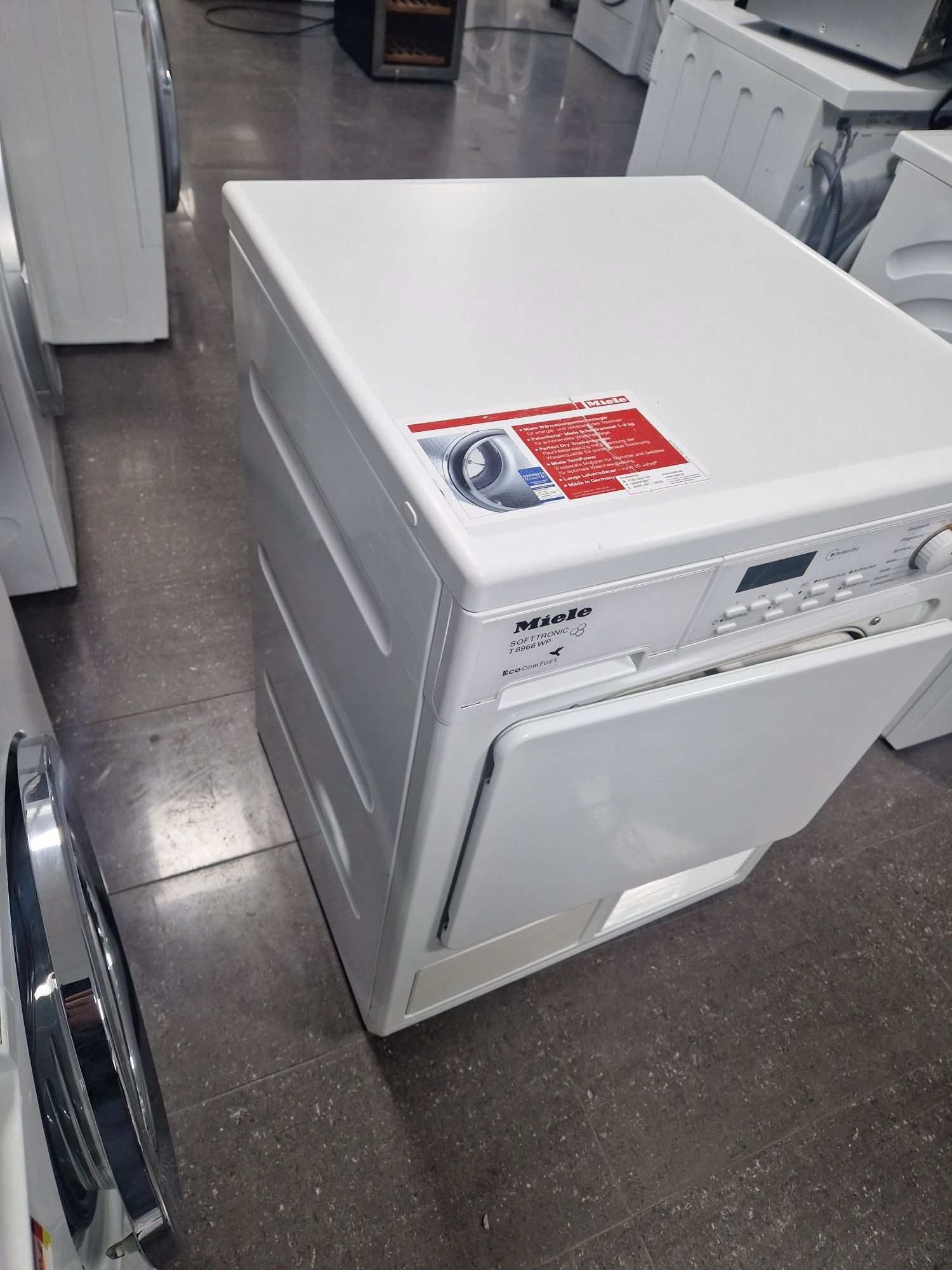 Сушилня Miele T 8966 WP 8 кг Термопомпа