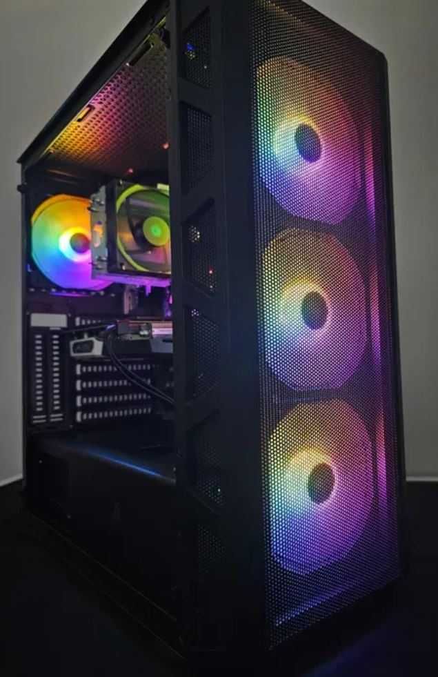 Геймърски компютър! Ryzen 5 5500, 16GB RAM, RTX 2060 6GB, Гаранция!