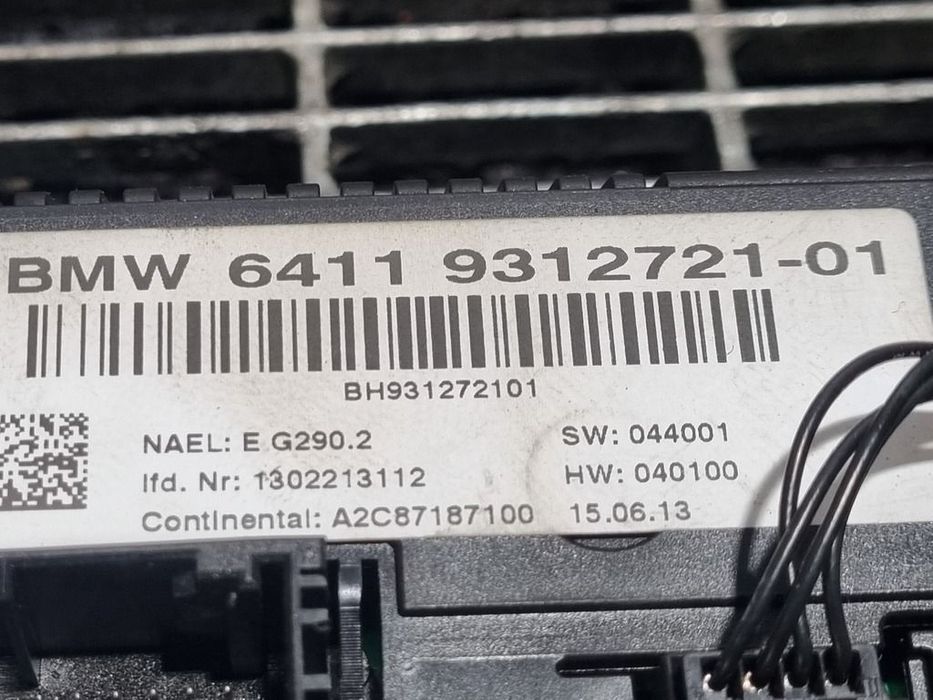 Panou Comanda AC Clima BMW X3 F25 (1361) Comnda Ac 931272101