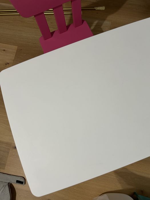 Masa si scaun copii MAMMUT Ikea