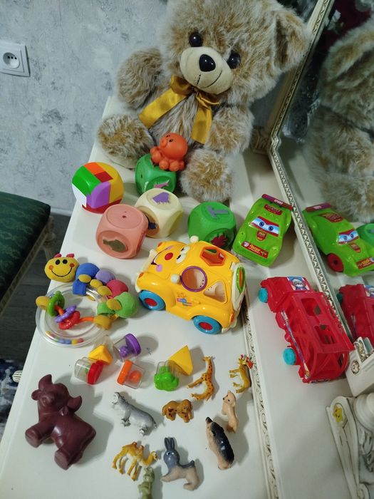 Игрушки пакетом.Не дорого.