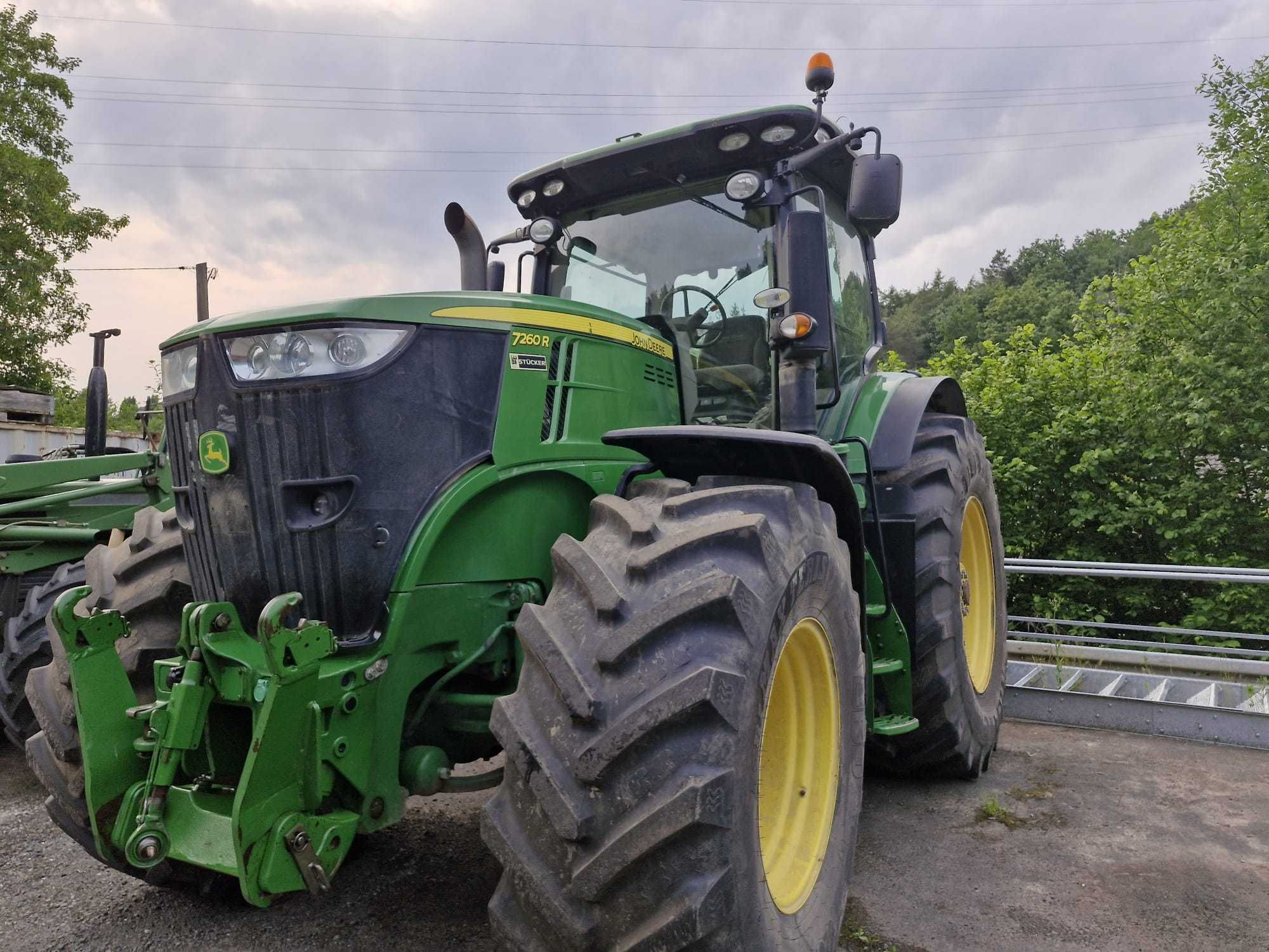 Tractor J.Deere 7260 R GPS