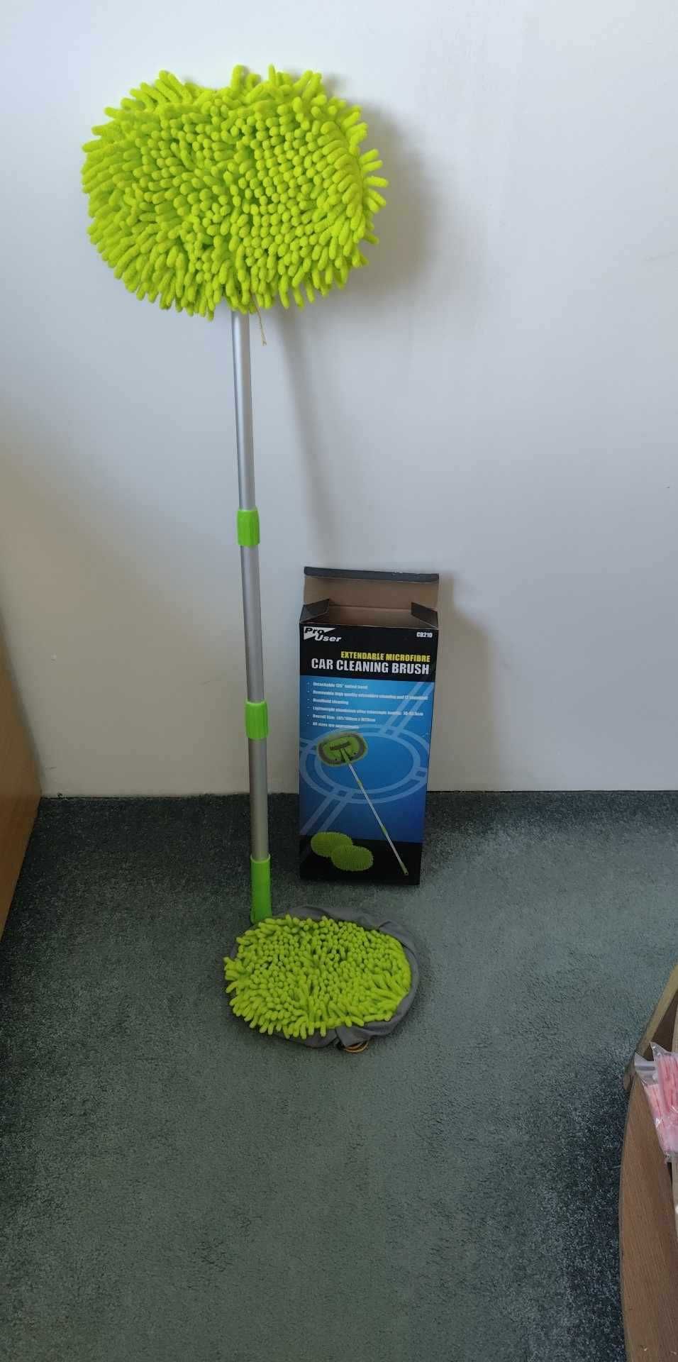 Perie de spalat masina telescopic  64-110cm Resigilat