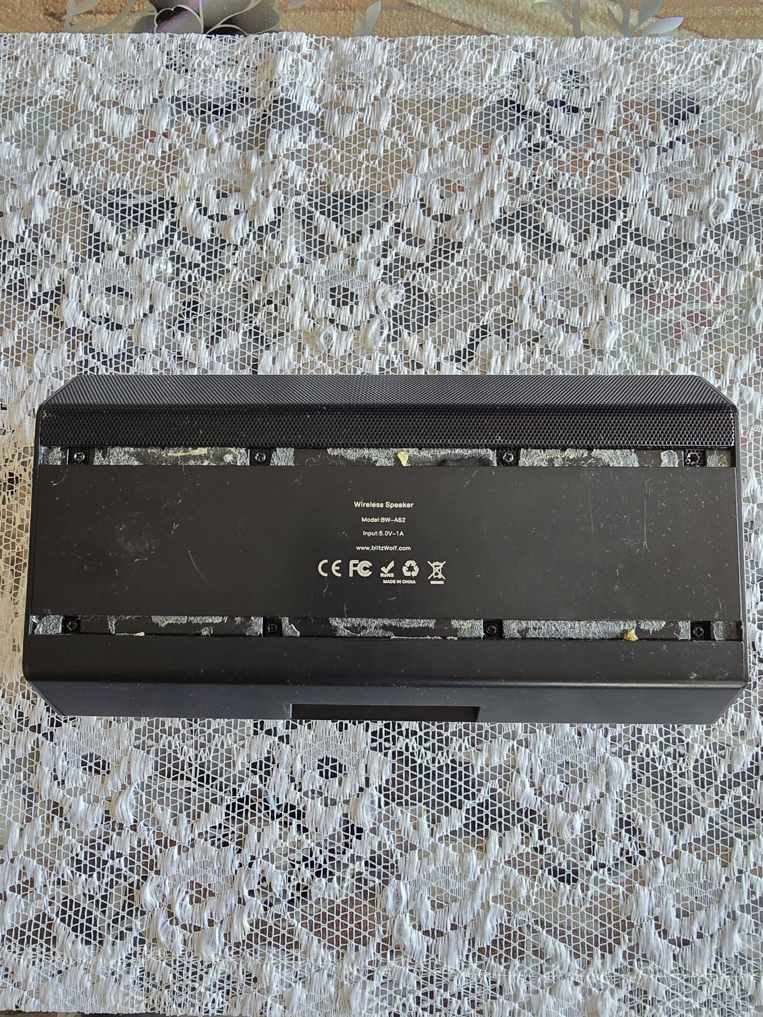 Bluetooth колонка Blitzwolf BW-AS2, 40W, 5200mAh, Черен