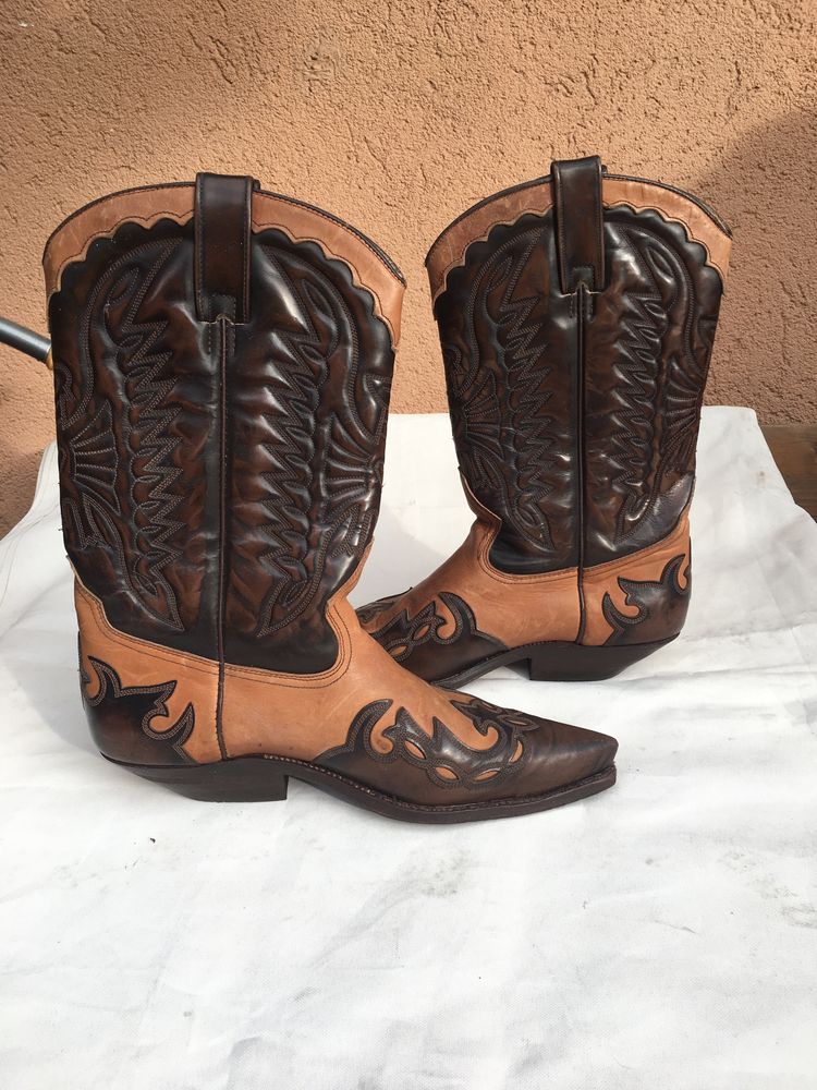 Cizme cowboy piele