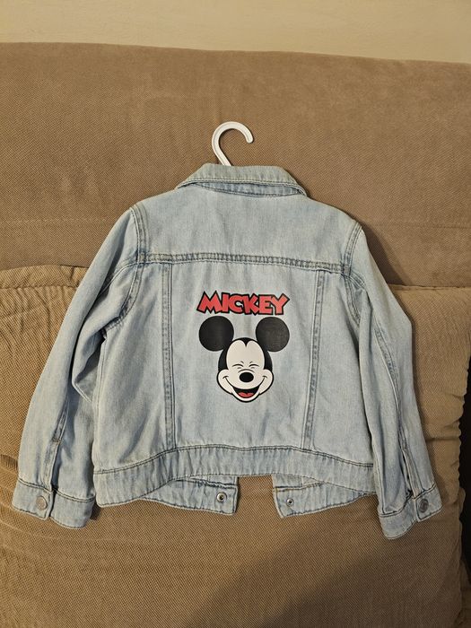 Geaca blugi H&M, Mickey Mouse, 104