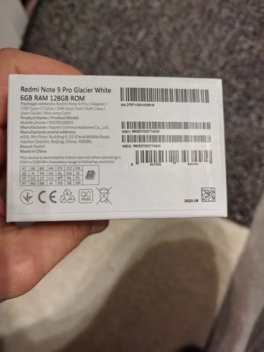 Redmi Note 9 Pro
