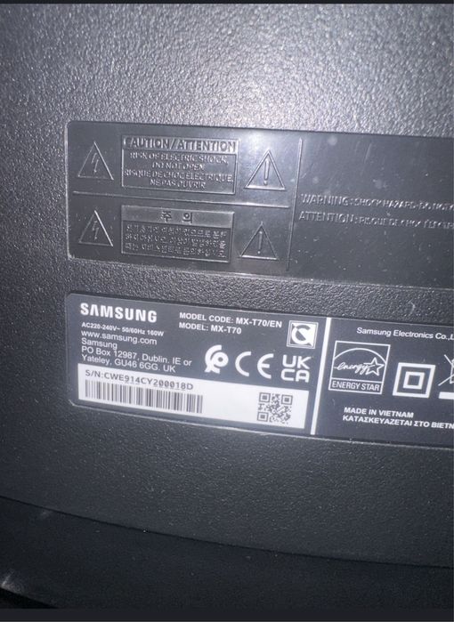 Boxa Samsung Mx- T70