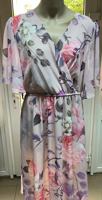 Rochie lejera vara matase ,model deosebit noua