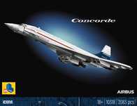 CURAND TIP brand L Avion pasageri Concorde Icons 10318 2083pcs 105cm