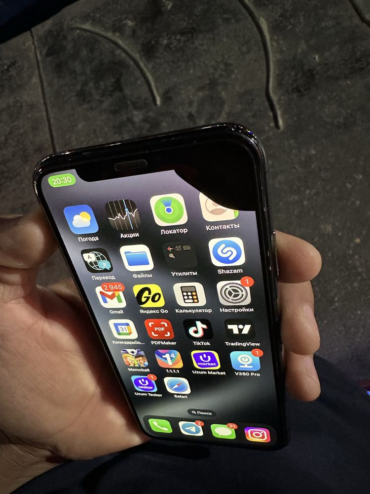 Iphone X Ochlmagan hichqati almashmagan hamyogʻi zoʻr ishlidi