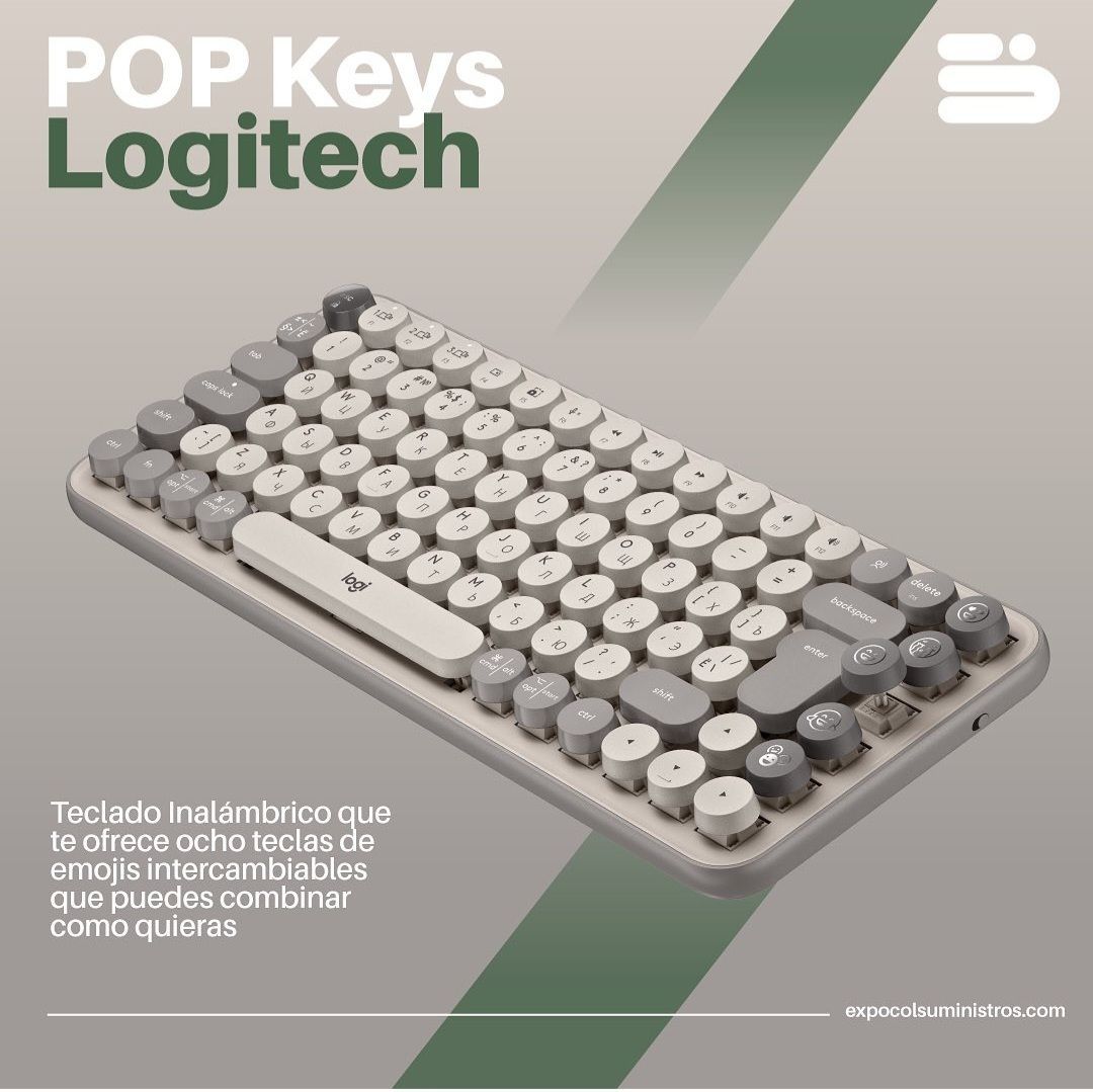 СКИДКА! Беспроводная Механическая Клавиатура Logitech POP KEYS