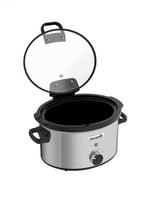 Керамичен уред за бавно готвене CROCKPOT CSC044, 200W, 3.5L, БЯЛ