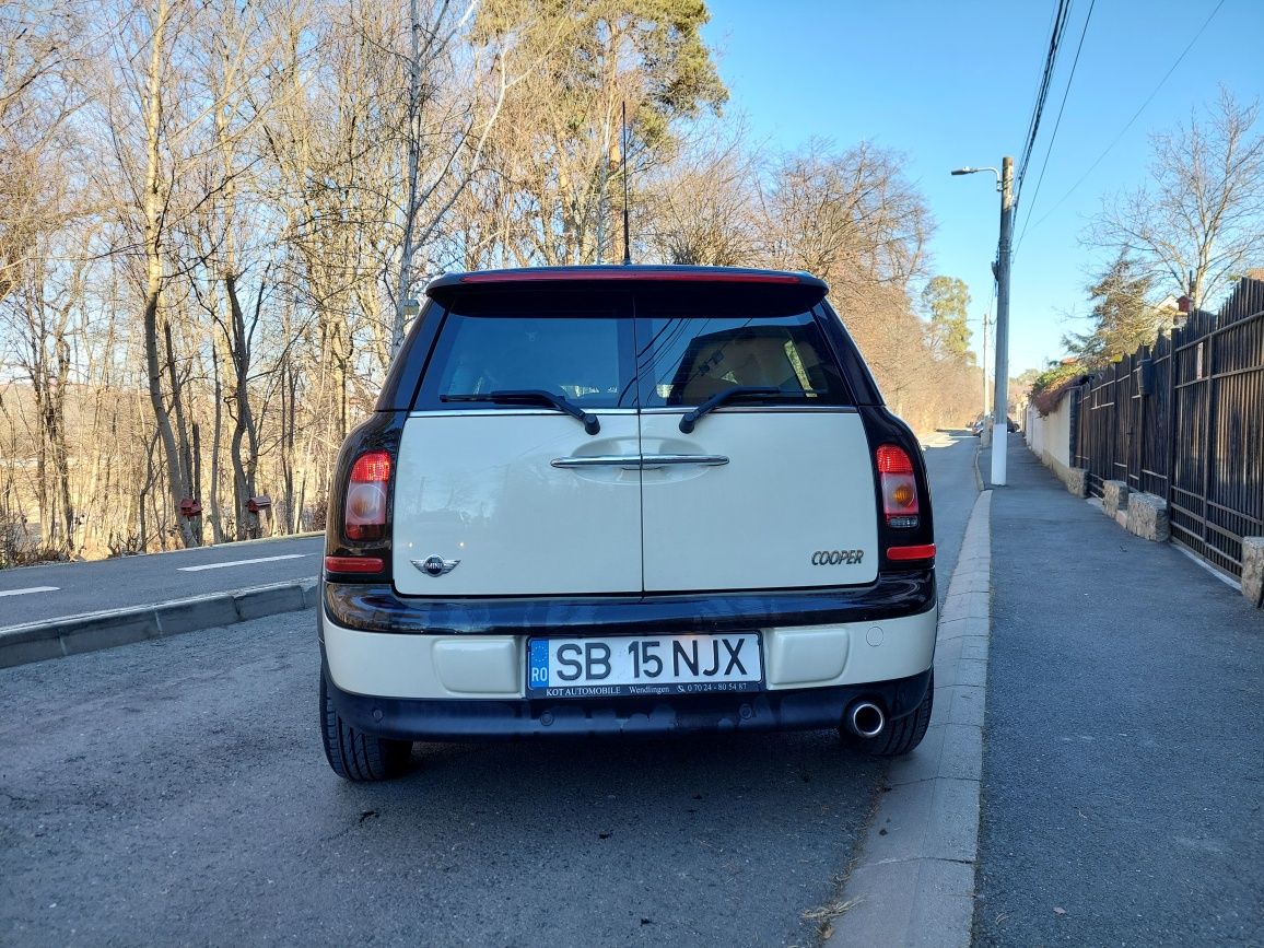 Mini Cooper Clubmann 2009, motor 1.6 benzina 116cp, 143000km