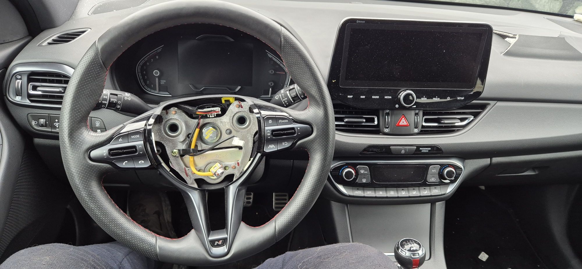 Bord ceasuri navigatie hyundai i30 facelift n-Line 2022 2023 led t-gdi