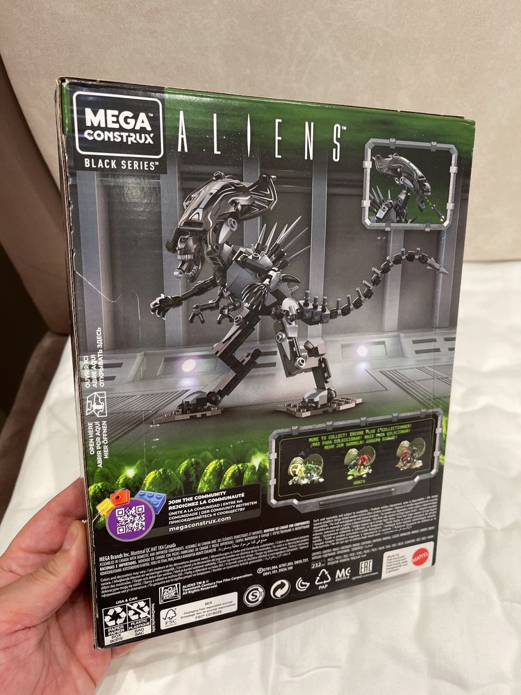 Конструктор Чужой: Mega Construx, Alien Queen. США