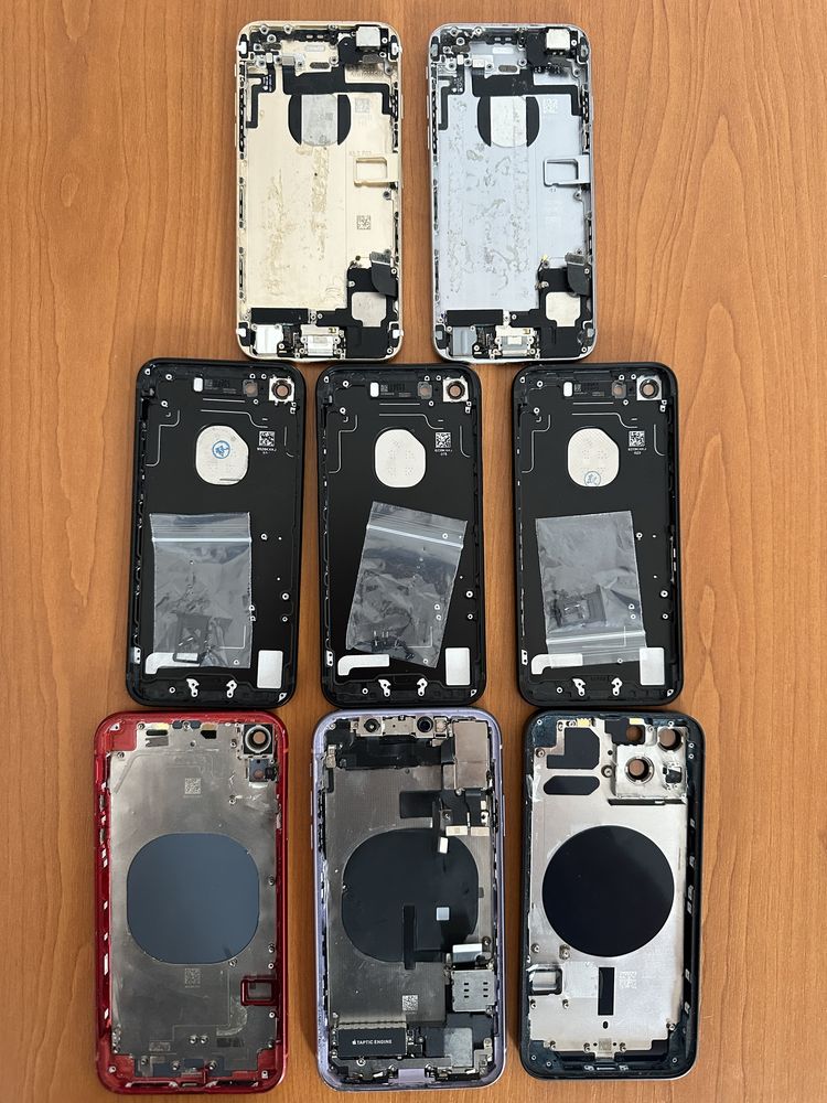 Carcase originale iPhone 6, 7 noi, Xr, 11, 13 si piese iPhone