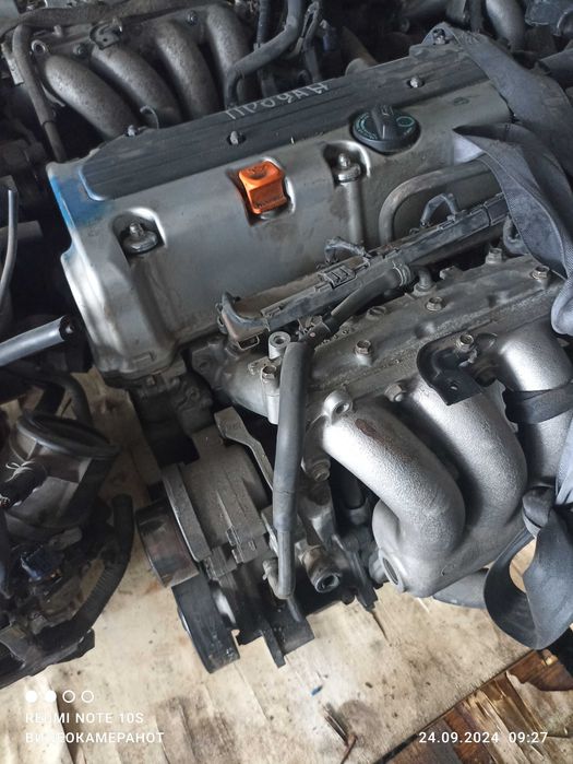 Привозные двигатели K24A на Хонда СРВ 2.4 л с установкой