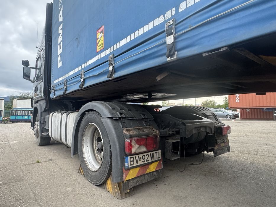 Vand Scania R480 motor defect sau schimb cu semiremorca