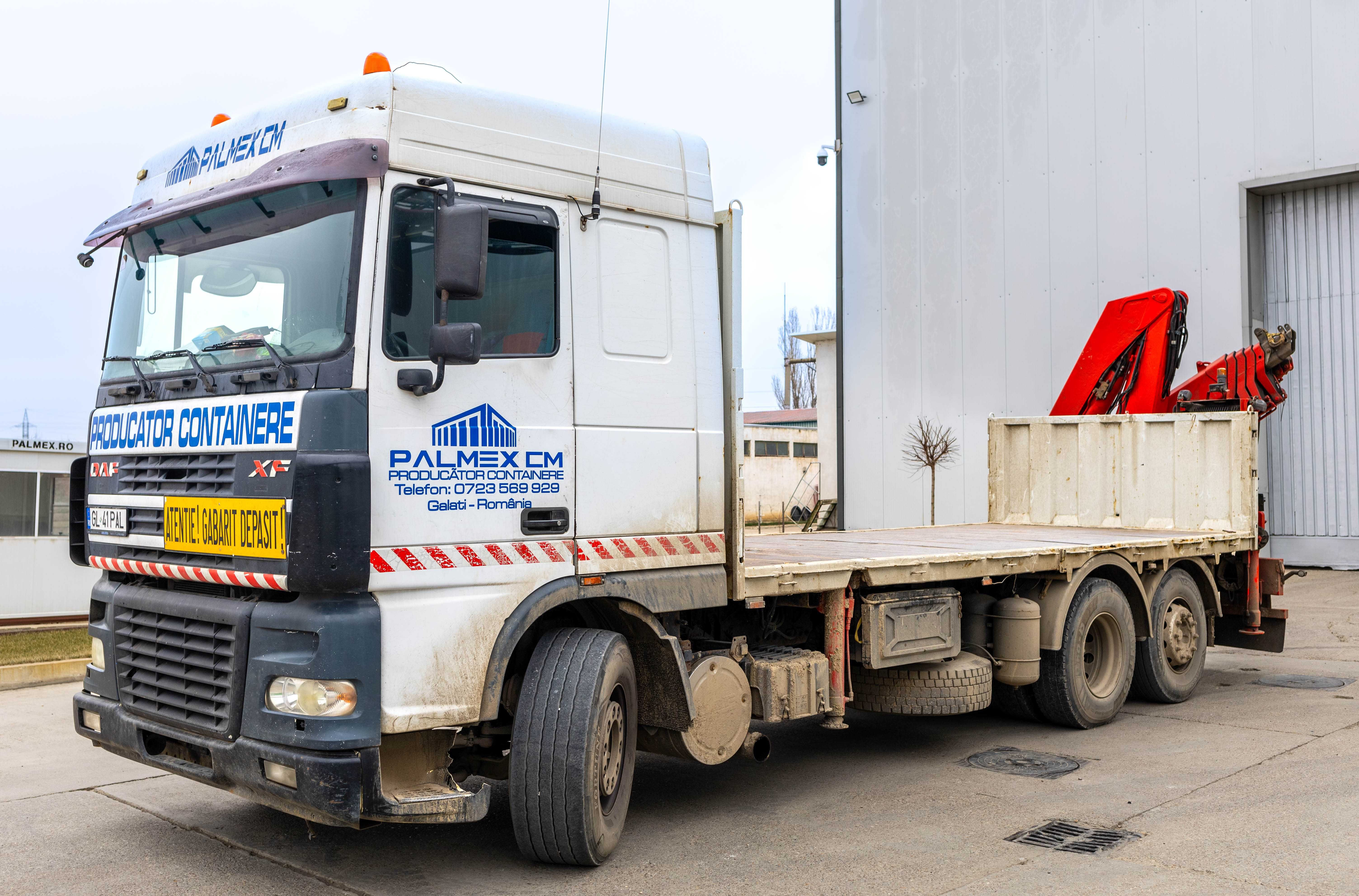 Camion cu Macara DAF de vanzare F430 2004