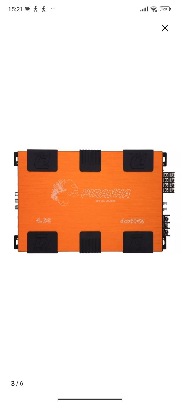 Усилитель мощности от компании DL AUDIO PIRANHA 4.60