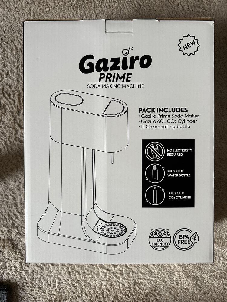 Машина за газирана вода Gaziro