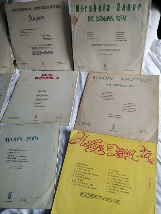 Discuri vinil placi pickup LP uri