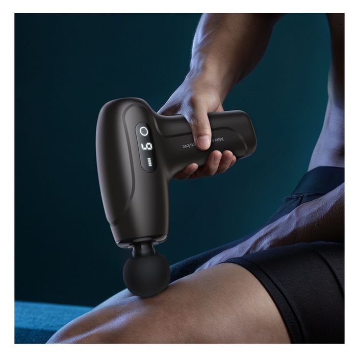 Массажер Электрический бесшумный фасционный пистолет массажер