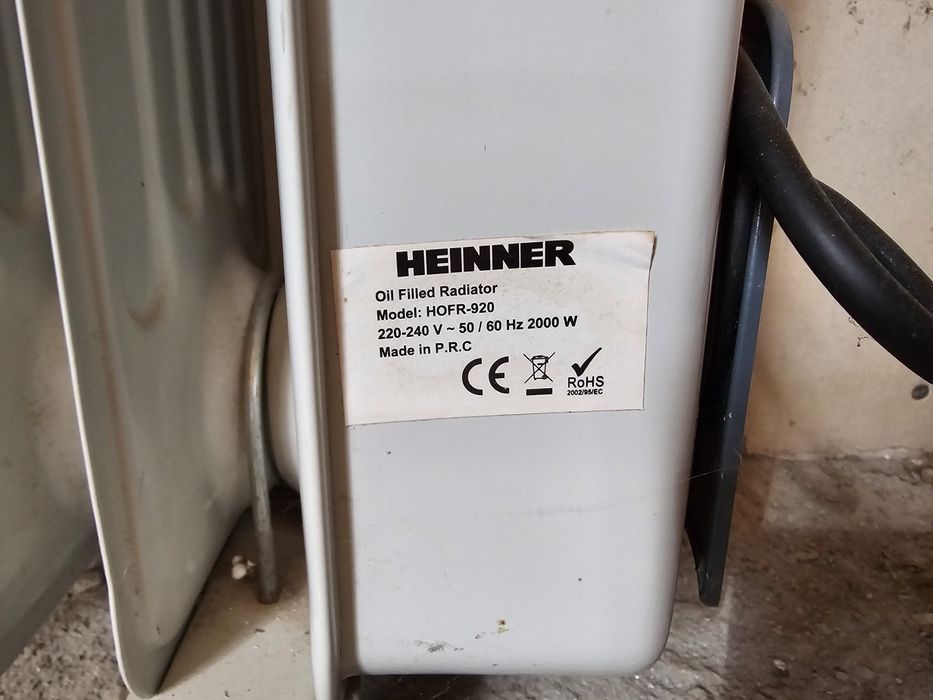Radiator HEINNER ulei 2000 W