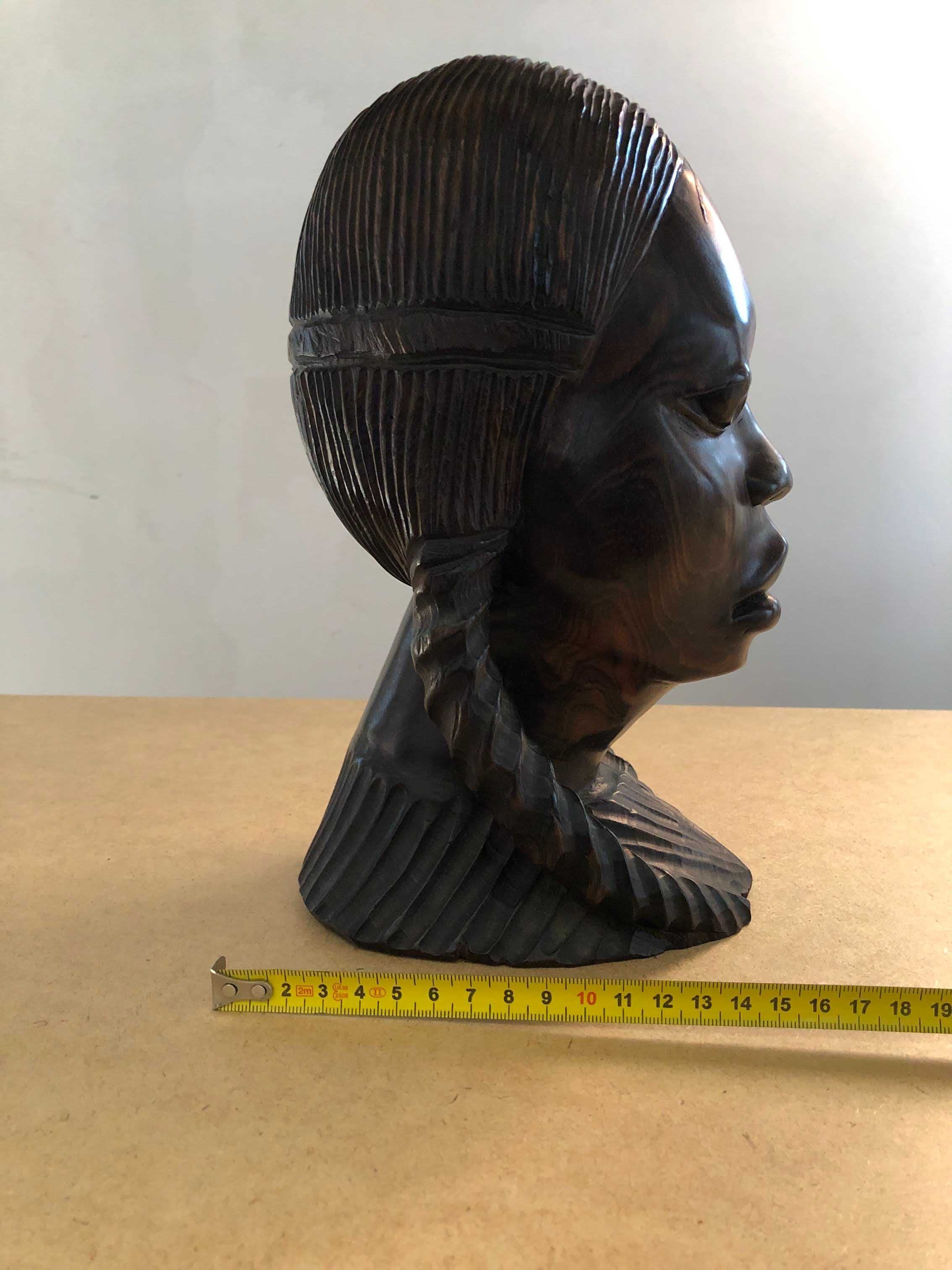 statueta africana (abanos, mahon)