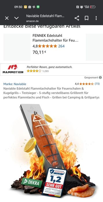 Suport din oțel inoxidabil pentru pește