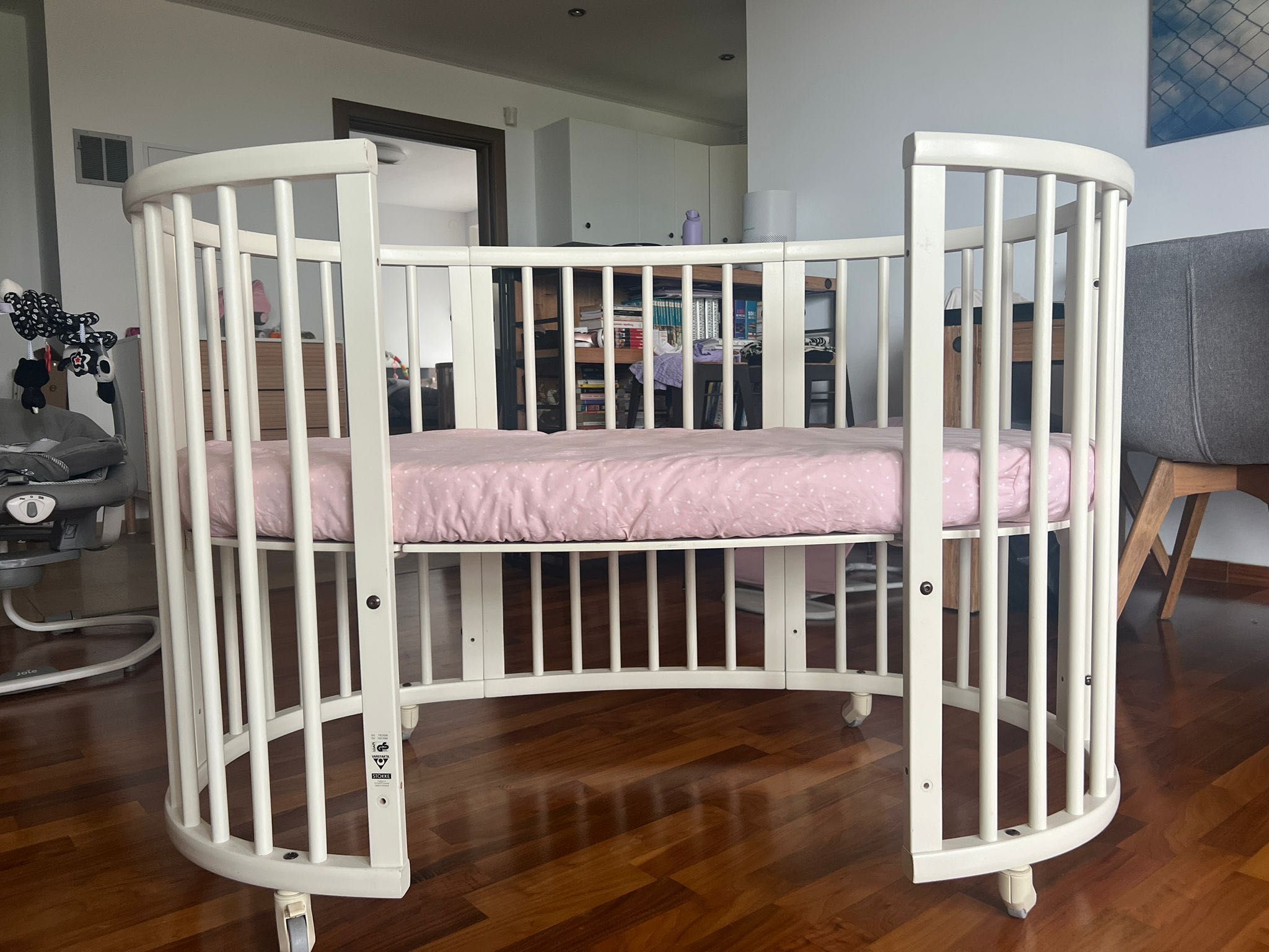 Sleepi Bed V2 STOKKE, alb
