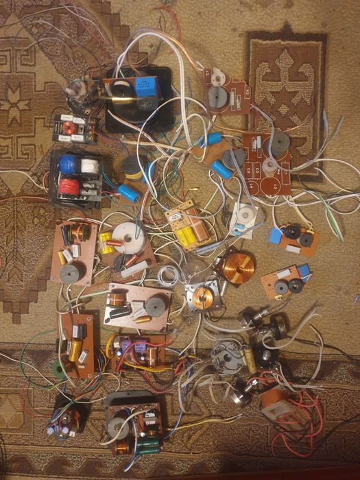 Lot 30 filtre audio( saba,unitra,technics,sony,akai)