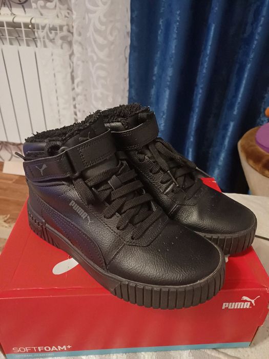 Продам кеды зимние Puma, Б/У.