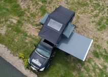 Cort auto Overlander Explorer 190 cm cu Sky Roof