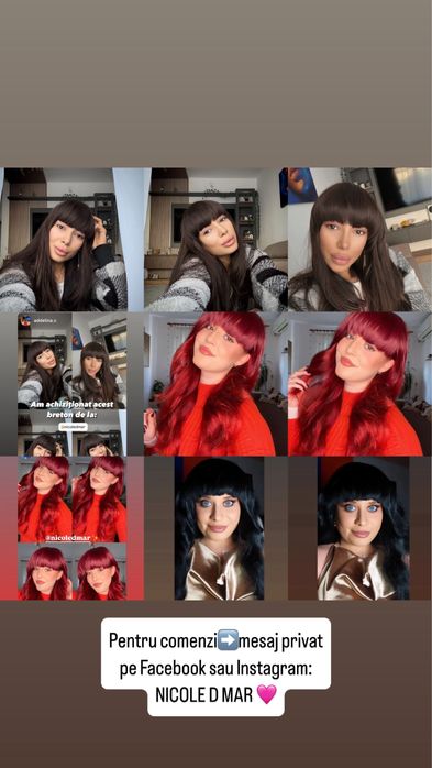 Breton Nicole D Mar/ extensii de par/ cu clip-on/ clips / suvite